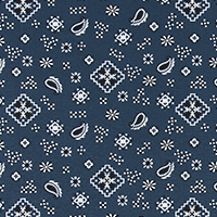 Bandana Italian Denim 7oz Cotton