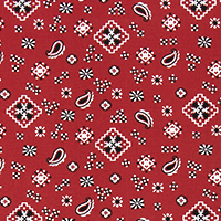Bandana Red / Black