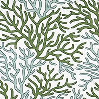Coral Reef Tendril Fulton Fabric