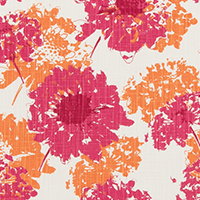 Fairy Flamingo Slub Canvas