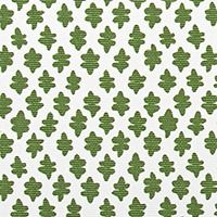 Geno Tendril Dark Green Fulton Fabric