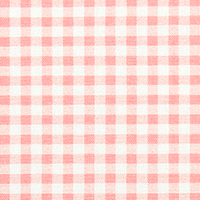 Gingham Baby Pink 7oz Cotton Fabric