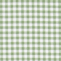 Gingham Sage 7oz Cotton Fabric
