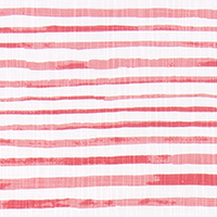 Horizon Sunset Coral Slub Canvas