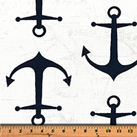 Anchors Premier Navy/Slub