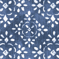 Avila Prussian Blue Slub Canvas