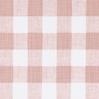 Buffalo Plaid Blush Slub Canvas