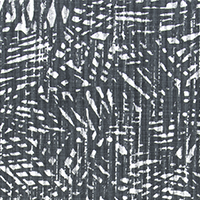 Diego Black Flame Slub Canvas