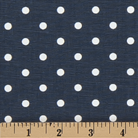Mini Dot Premier Navy/White