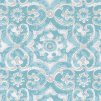 Outdoor Fabric - Athens Aqua