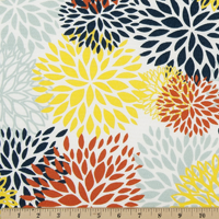 Outdoor Fabric - Blooms Perla