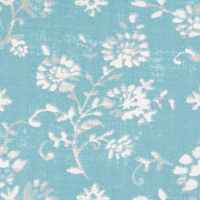 Outdoor Fabric - Lenore Aqua Luxe Polyester