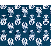 Outdoor Fabric - Lobster Oxford