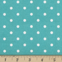 Outdoor Fabric - Mini Dot Ocean