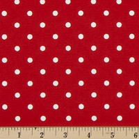 Outdoor Fabric - Mini Dot Rojo