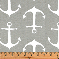 Outdoor Fabric - Sailor Gray