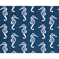 Outdoor Fabric - Sea Horse Oxford