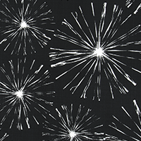 Outdoor Fabric - Sparks Black Luxe Polyester