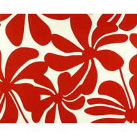 Outdoor Fabric - Twirly American Red