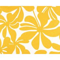 Outdoor Fabric - Twirly Yellow