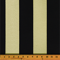 Outdoor Fabric - Vertical Black/Beech Wood
