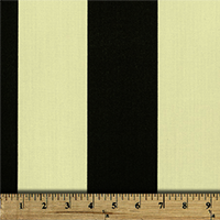 Outdoor Fabric - Vertical Ebony
