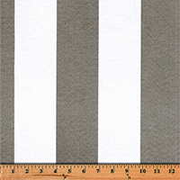 Outdoor Fabric - Vertical Gray