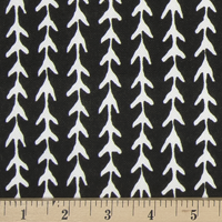 Outdoor Fabric - Vine Black