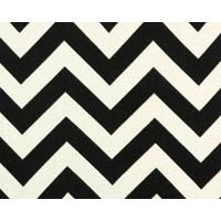 Outdoor Fabric - Zigzag Ebony