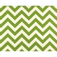 Outdoor Fabric - Zigzag Greenage