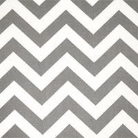 Outdoor Fabric - Zigzag Gray