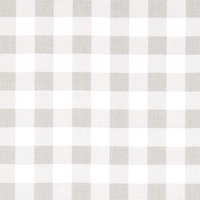 Plaid French Gray 7oz Cotton