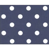 Polka Dot Blue/White 7oz Cotton