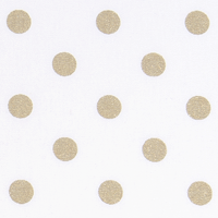 Polka Dot White/Athena Gold (Metallic)