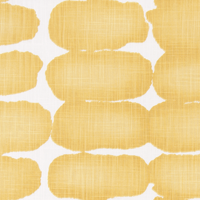 Shibori Dot Brazilian Yellow Slub Canvas