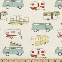 Vintage Camper Formica Macon