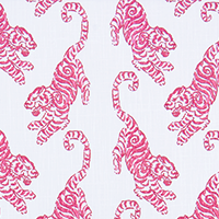 Kenway Flamingo Slub Canvas