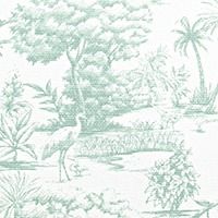 Marco Toile Tendril Blue Fulton Fabric