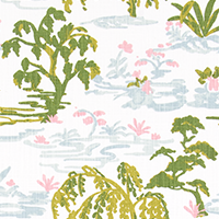 Meadow Impression Slub Canvas