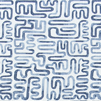 Angela Harris - Minos Indigo Luxe Canvas