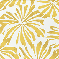 Outdoor Fabric - Aria Spice Yellow