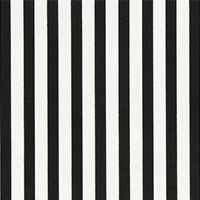 Outdoor Fabric - Basic Stripe Black