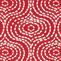 Outdoor Fabric - Denver Rojo Polyester