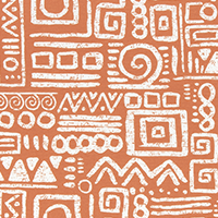 Outdoor Fabric - Glyphic Fiesta