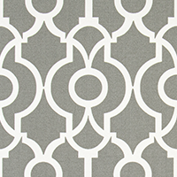 Outdoor Fabric - Lyon Grey Polyester