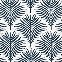 Outdoor Fabric - Palmetto City Blue Polyester Fabric