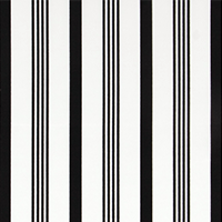 Outdoor Fabric - Rowan Black Polyester