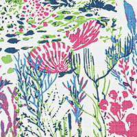Outdoor Fabric - Seascape Courtyard Luxe Polyester