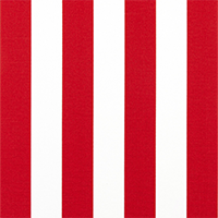Outdoor Fabric - Stripe Rojo
