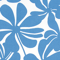 Outdoor Fabric - Twirly Courtyard Blue